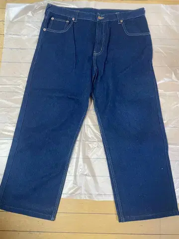 다크 네이비 빅 사이즈 청바지 에비수? W38부터 W42 정도