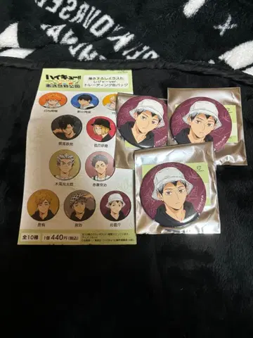 하이큐!! 캔뱃지 토부 동물공원 키타 신스케