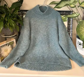 any FAM 링얀 하이넥 니트