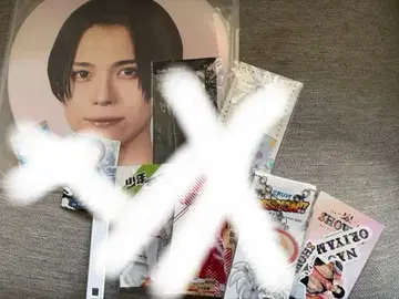 오리야마 나오 부채 스티커 아크릴 스탠드