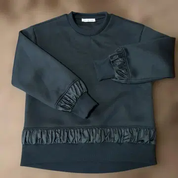 MARECHAL TERRE 개더 상의 종이상자 맨투맨