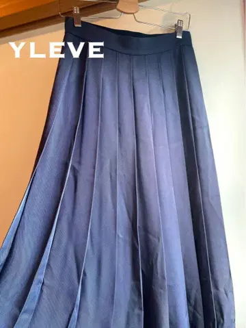 YLEVE 이레브 플리츠 스커트 롱/MARGARET HOWELL