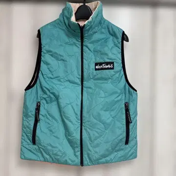 WILD THINGS 핑크 퀼팅 베스트 플리마켓 로프트