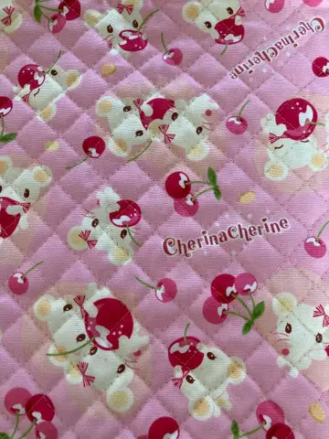 초레어! 레어! 산리오 체리나체리 원단 퀼팅 레트로