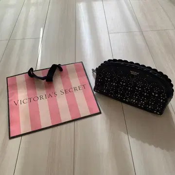 [세트 판매] Victoria's secret 대용량 파우치 + 샵 백