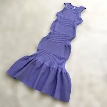 CFCL FLUTED SLEEVELESS MERMAID DRESS