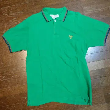 CONQUEST 그린 피케 셔츠 M 사이즈 Cost 자수