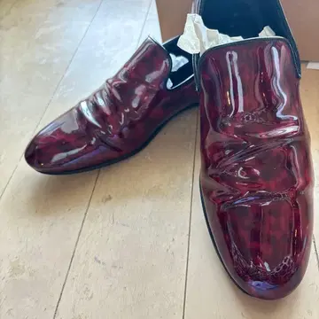 지미추 버건디 드레스 슈즈