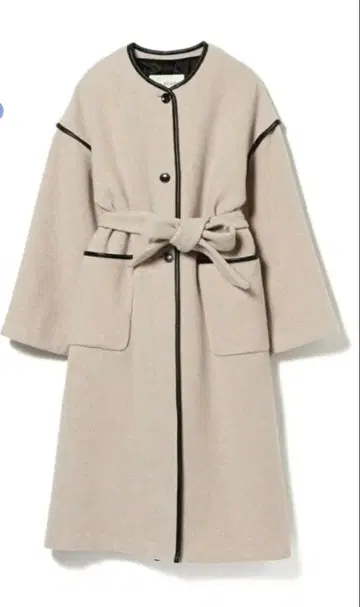 [클리닝 완료] Ray BEAMS / 파이핑 코트 여성용