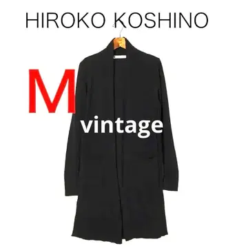 H3434-96 빈티지 히로코코시노 울 슬릿 가디건