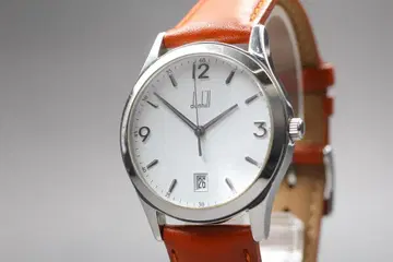 던힐 시티스케이프 8003 화이트 쿼츠 남성용