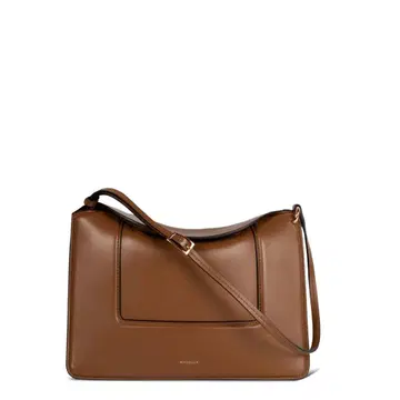 WANDLER penelope 브라운 숄더백