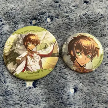 코드기어스 스자쿠 트레이딩 캔뱃지 56mm 75mm 2개 세트