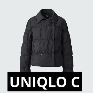 호시 유니클로 C 숏 기장 다운 자켓 미사용 새상품