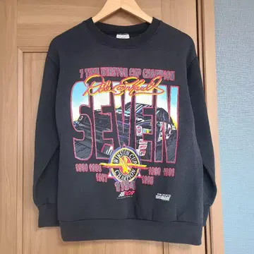 90's 델타 USA제 구제 의류 맨투맨 트레이닝복 자동차 프린트