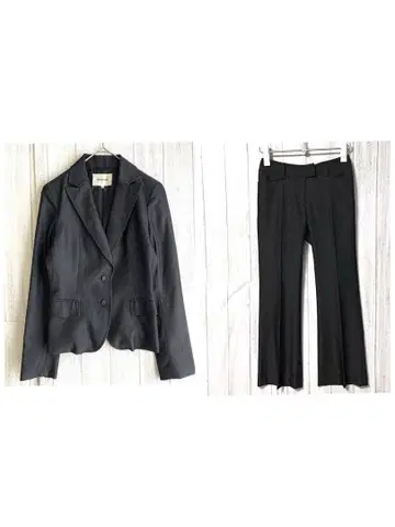 아틀리에 서브 블랙 수트 36 S 상당 포멀 비즈니스 취업