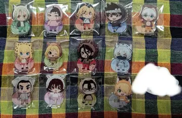 Dr.STONE 동부 동물공원 SD 캐릭터 동물 후드티 아크릴 스탠드