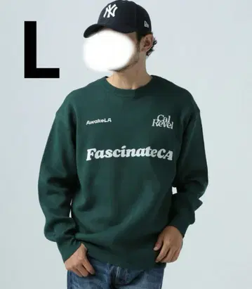 새상품 BAYFLOW 베이플로 라이트 니트 풀오버 남성용 니트탑 로고 L