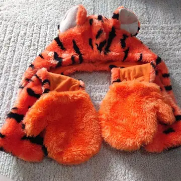 디즈니 티거 머플러 팬캡