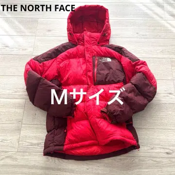 THE NORTH FACE 다운 자켓 빨간색/브라운 M 사이즈