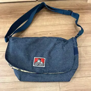 벤 데이비스 숄더백 데님 블루