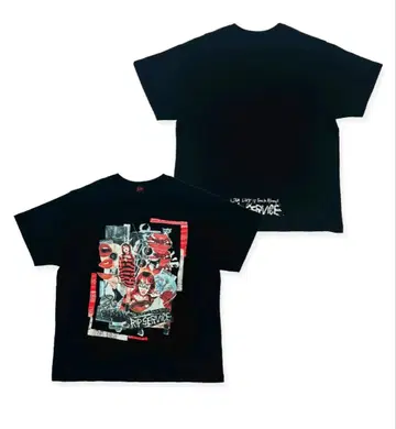 [ 새상품급 ] LiSA RiPSERViCE 패치워크 T셔츠