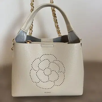 MY GRACY 꽃 자수 미니 숄더백