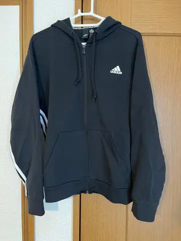 adidas 후드 부착 저리 L 블랙