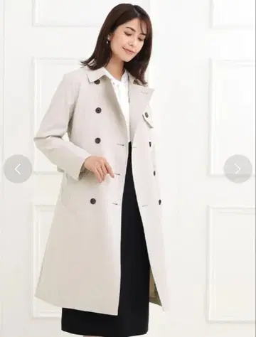 Reflect 베이지 트렌치코트