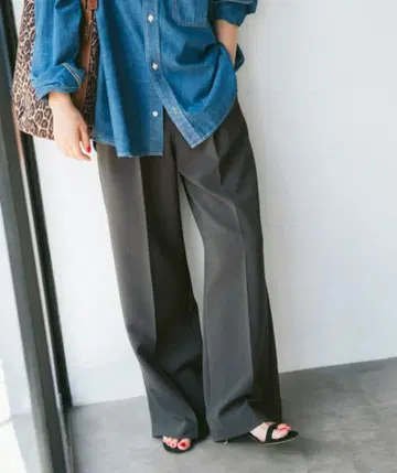 스픽 앤 스팬 더블 크로스 투 턱 팬츠 사이즈 38