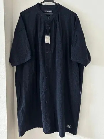 [ 새상품, 미사용 ] 드럭 스토어즈 반팔 튜닉 롱 기장 겉옷