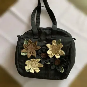 사에라 Potechino 보스턴 백 블랙