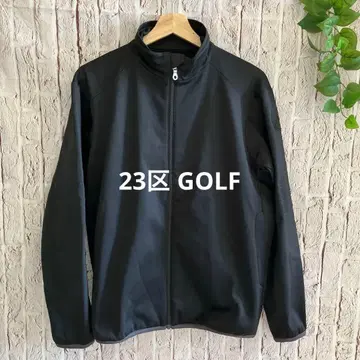 [새상품급] 23구 골프 스마트한 블랙 집업 자켓 방한 M