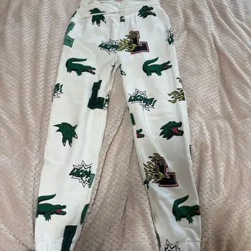 악어 프린트 조거 팬츠