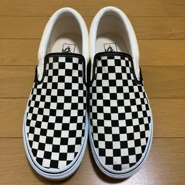 Vans 체커 패턴 슬립온
