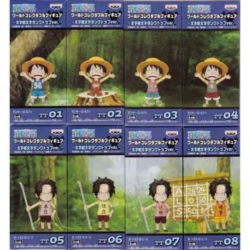 원피스 WCF 콜렉터블 문자 이모티콘 탱크탑 버전 전 8종류