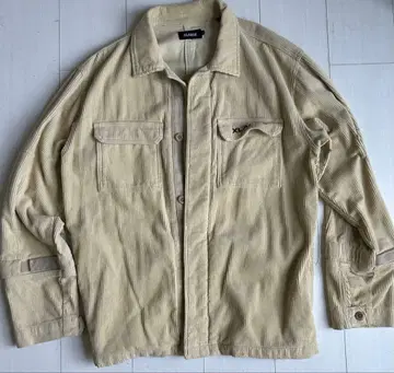 XLARGE 코듀로이 커버올 베이지