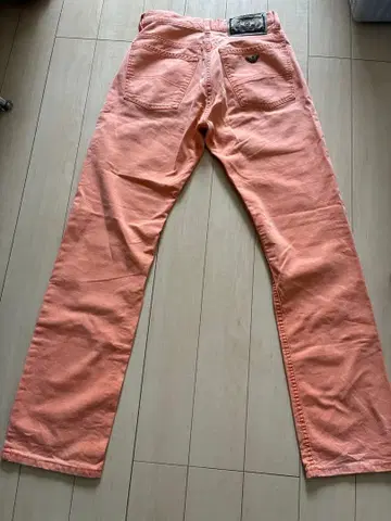 Armani Jeans 스트레이트 데님 오렌지