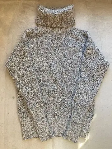 명품 띠어리 Theory 그레이 믹스 컬러 터틀 니트 가을 겨울