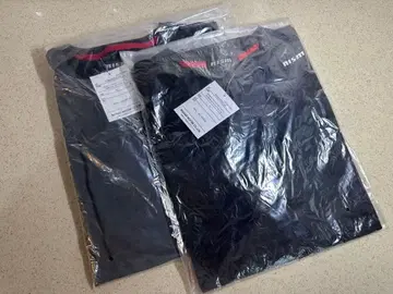 [레어 단종품] NISMO BASIC 하프 컬러 셔츠 LL 블랙 2장