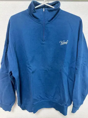 Keboz 네이비 하프 지퍼 트레이닝복