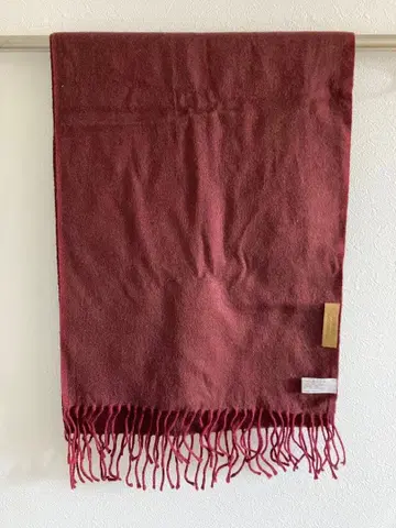 AURORA TRADITIONAL 울 머플러 버건디