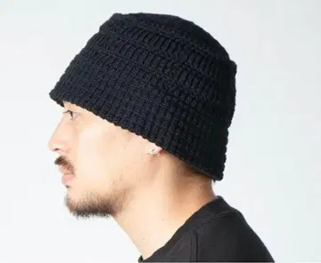 RACAL 라칼 Line KnitBucket Hat 블랙