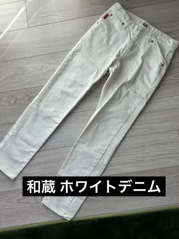 와조 화이트 데님