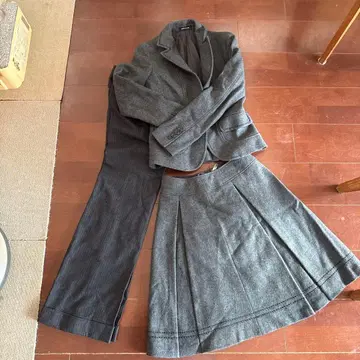 꼼사데모드 COMME CA DU MODE 수트 팬츠 스커트 셋업