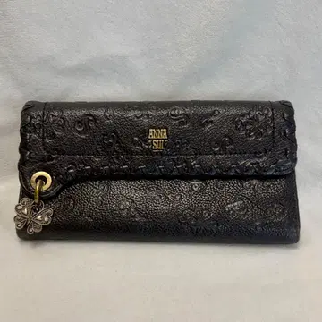 ANNA SUI 안나수이 장지갑 가마구치 코인 케이스 카드 케이스