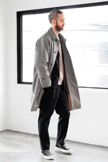 still by hand 신살레이트 부착 스텐카라 코트 사이즈 46