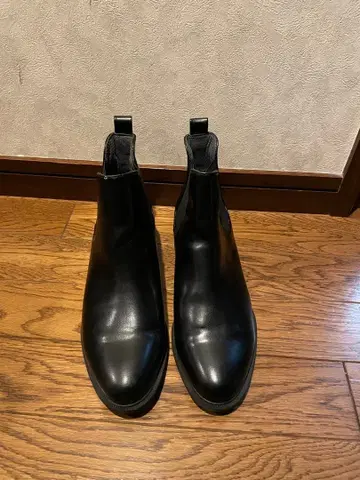 블랙 첼시 부츠