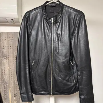 JOURNAL STANDARD 싱글 라이더 자켓/L/양가죽