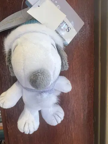 USJ 한정판 스누피 봉제 인형 키체인 크리스마스